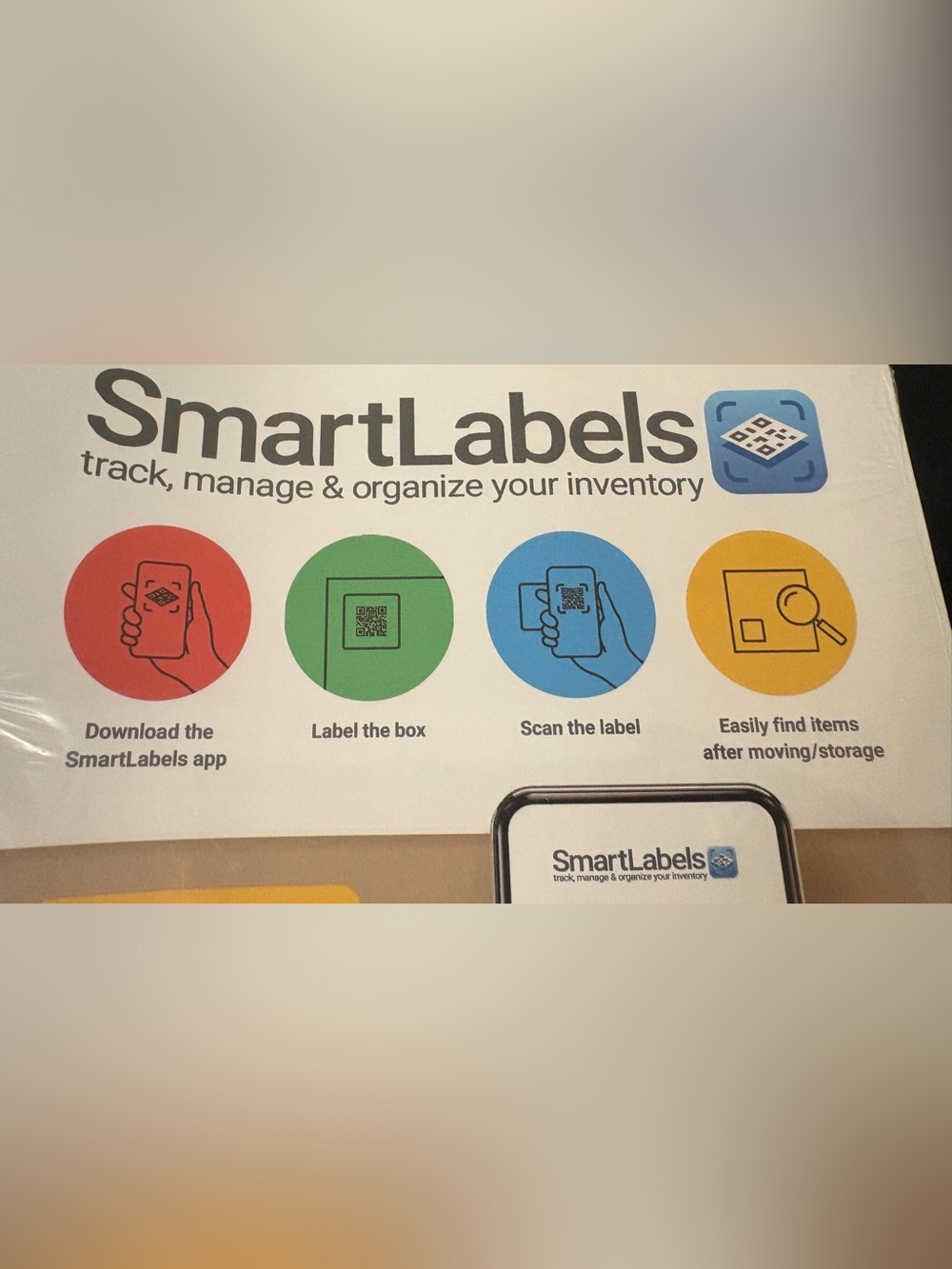 SmartLabels QR Inventory Tracking Labels 48CT - Retails $19.99 on Amazon - Picture 5 of 6